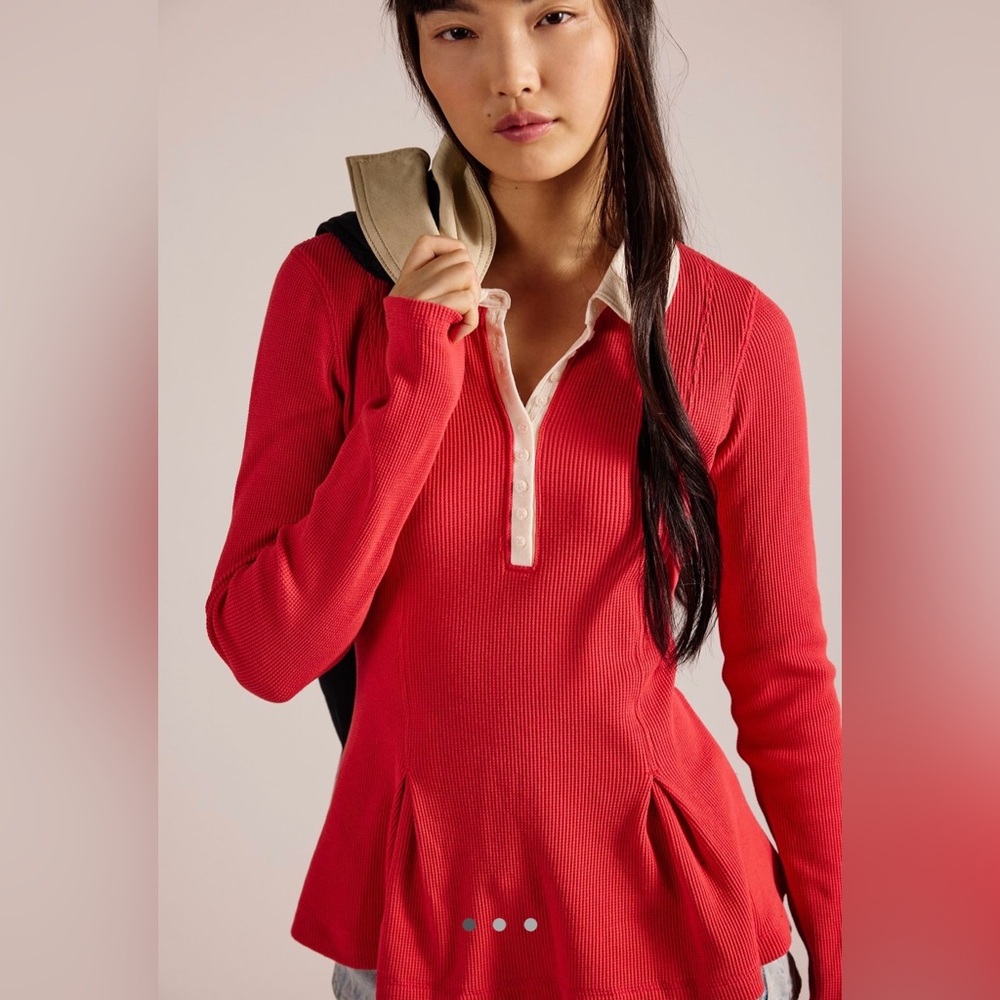 Free People Gracie Long Sleeve Top